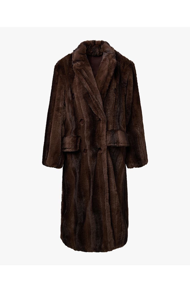 WeWoreWhat Faux Fur Blazer Jacket, Alternate, color,