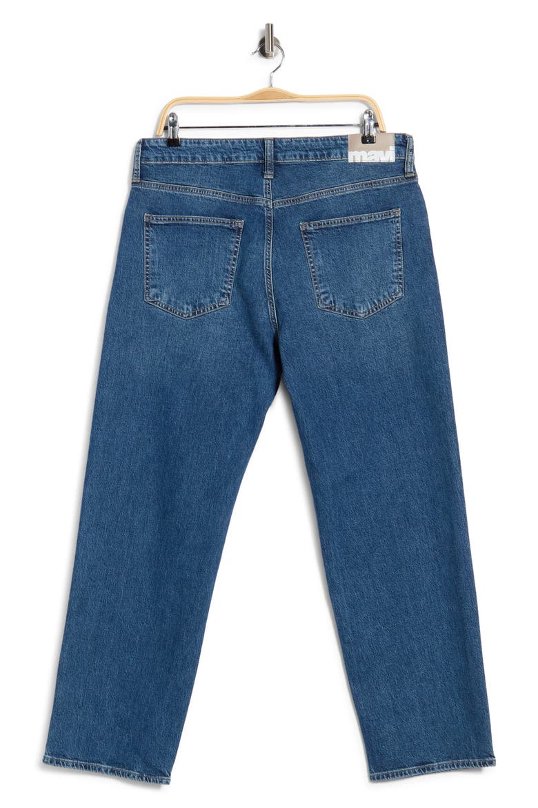 Marcel Relaxed Leg Jeans, Alternate, color, DARK USED CLASSIC BLUE