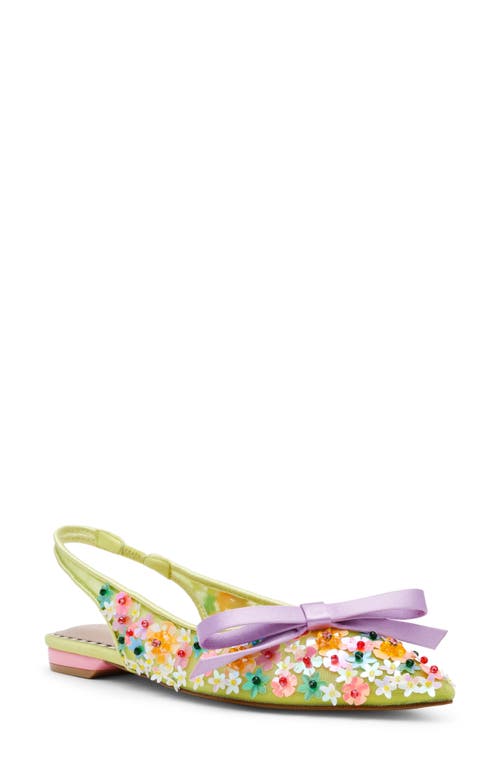 BETSEY JOHNSON BETSEY JOHNSON LAYLAH SLINGBACK FLAT