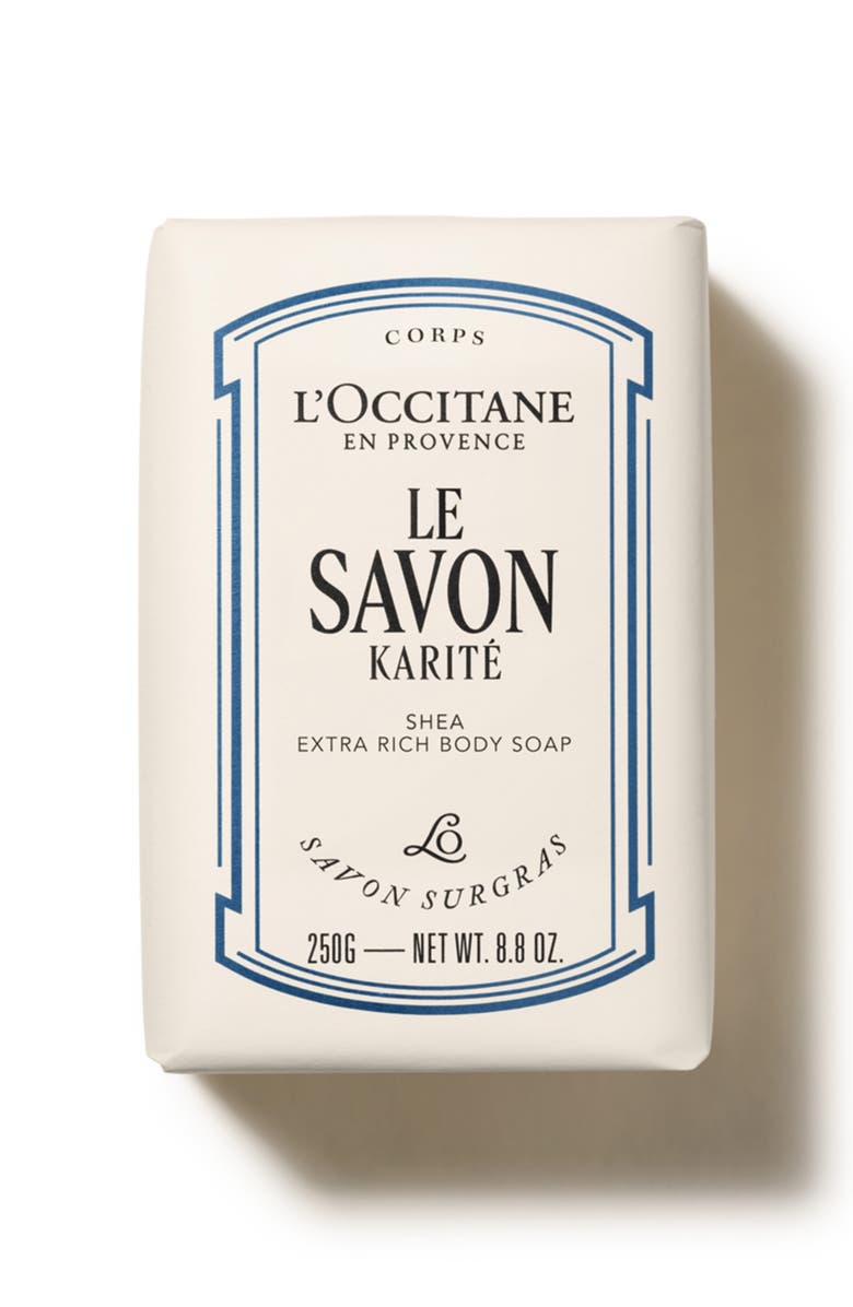 L'Occitane Le Savon Shea Extra Rich Body Soap, Main, color, 