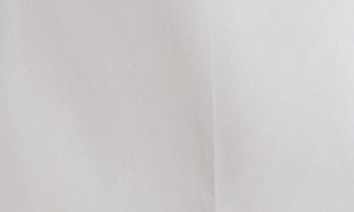 Steve Madden Reece Puff Sleeve Crop Poplin Shirt In White