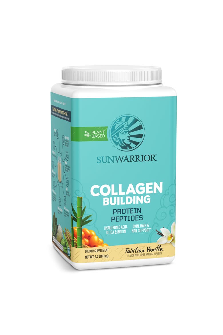 Collagen Building Protein Peptides Powder, Tahitian Vanilla, 1kg, Main, color, No Color