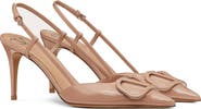 Valentino Garavani VLOGO Pointed Toe Slingback Pump