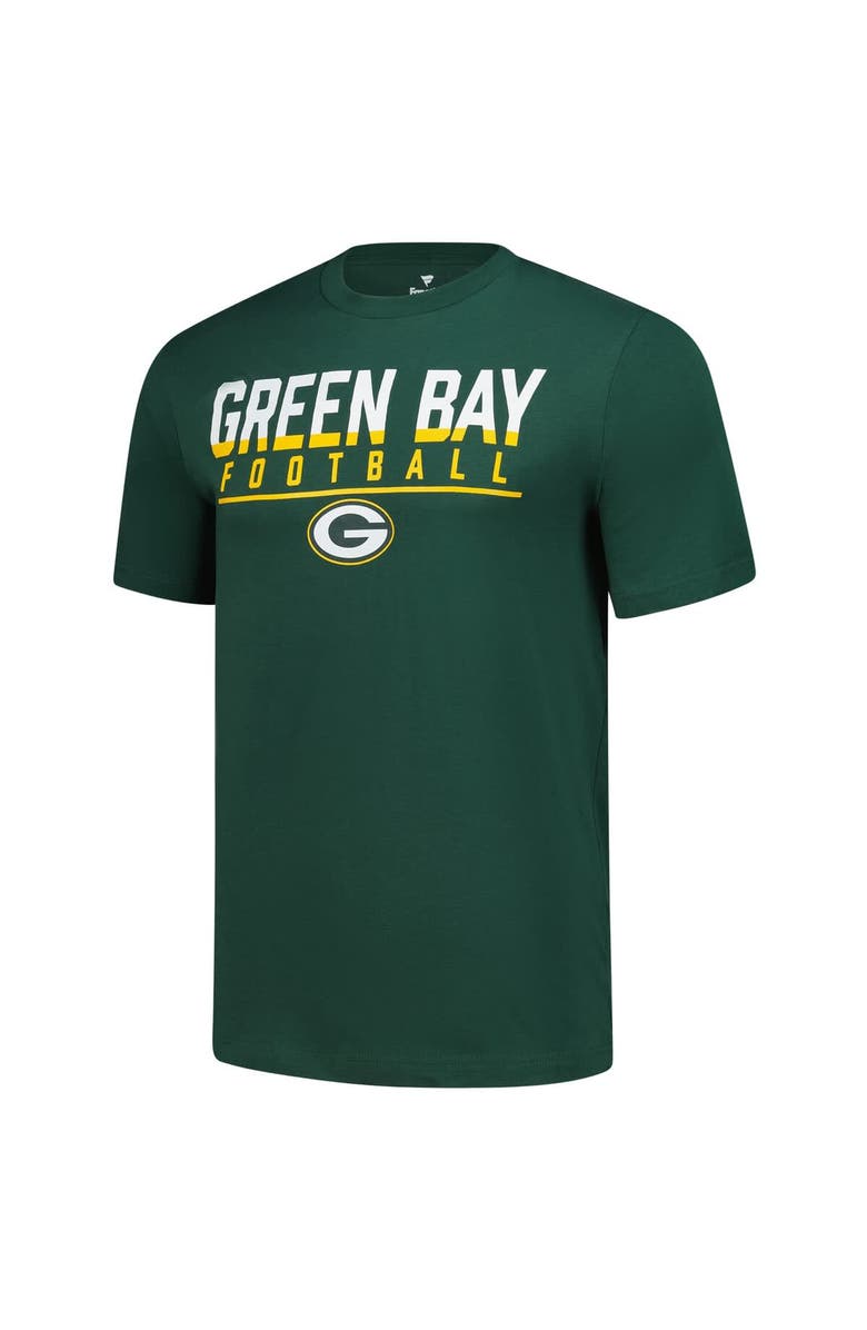 FANATICS Men's Fanatics  Green Green Bay Packers Blocked T-Shirt, Alternate, color, Green