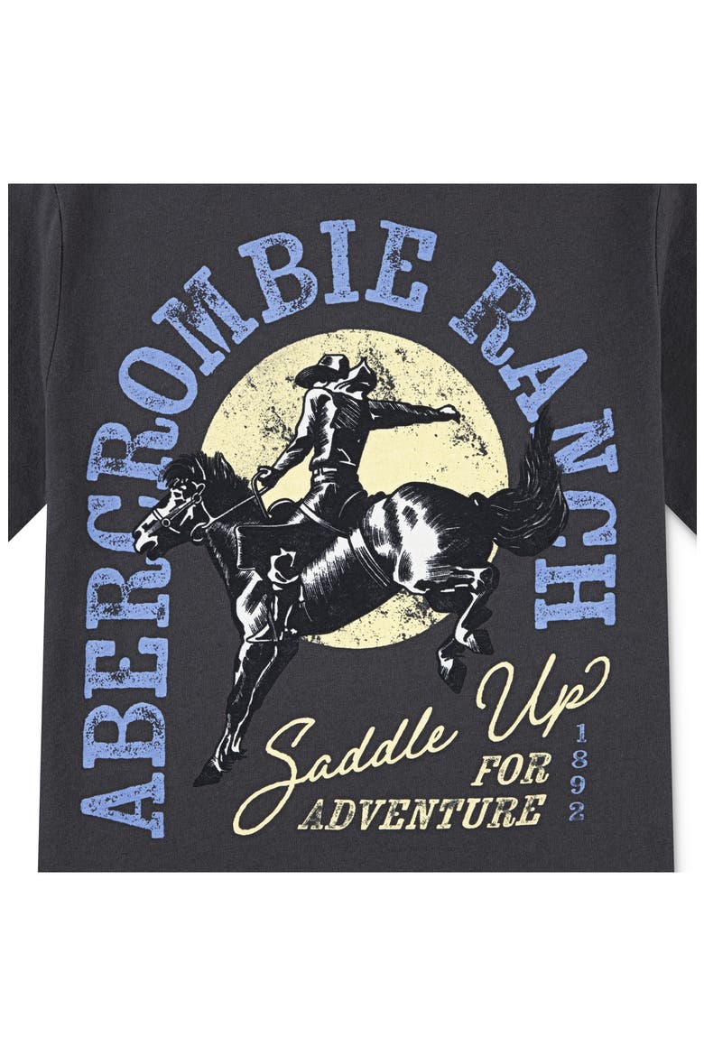 Kids' Giddyup Graphic T-Shirt, Alternate, color, PHANTOM