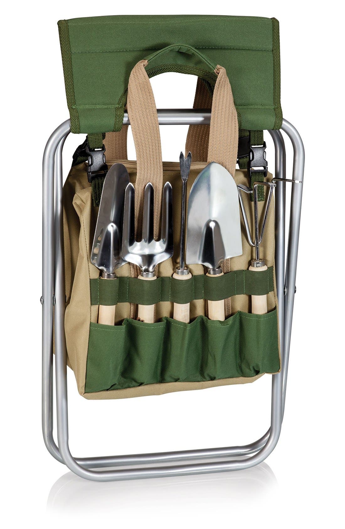 ONIVA Gardener Folding Seat with Tools