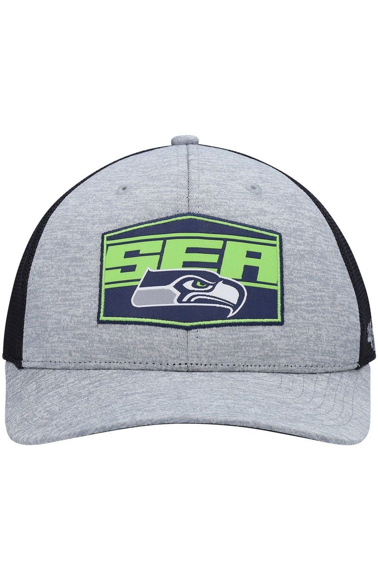 '47 Men's '47 Heathered Gray/College Navy Seattle Seahawks Motivator Flex Hat, Alternate, color, Heather Gray