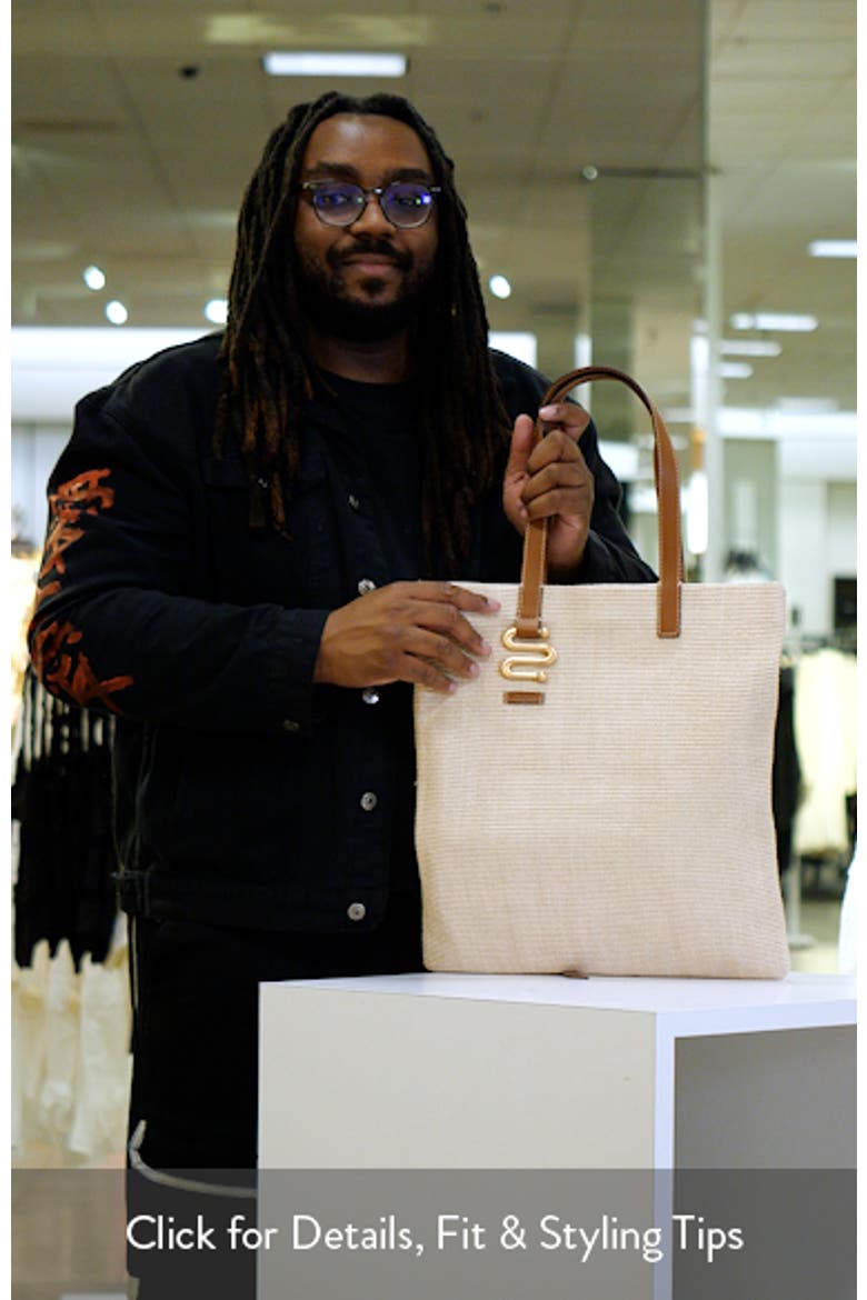 Sandy Packable Raffia Tote video