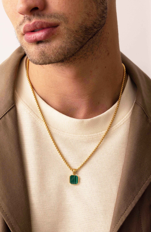 Nialaya Square Pendant Necklace