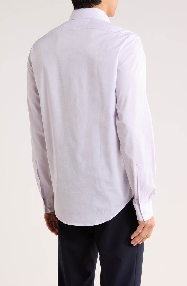 Calvin Klein Slim Fit Stretch Dress Shirt, Alternate, color, Soft Pink