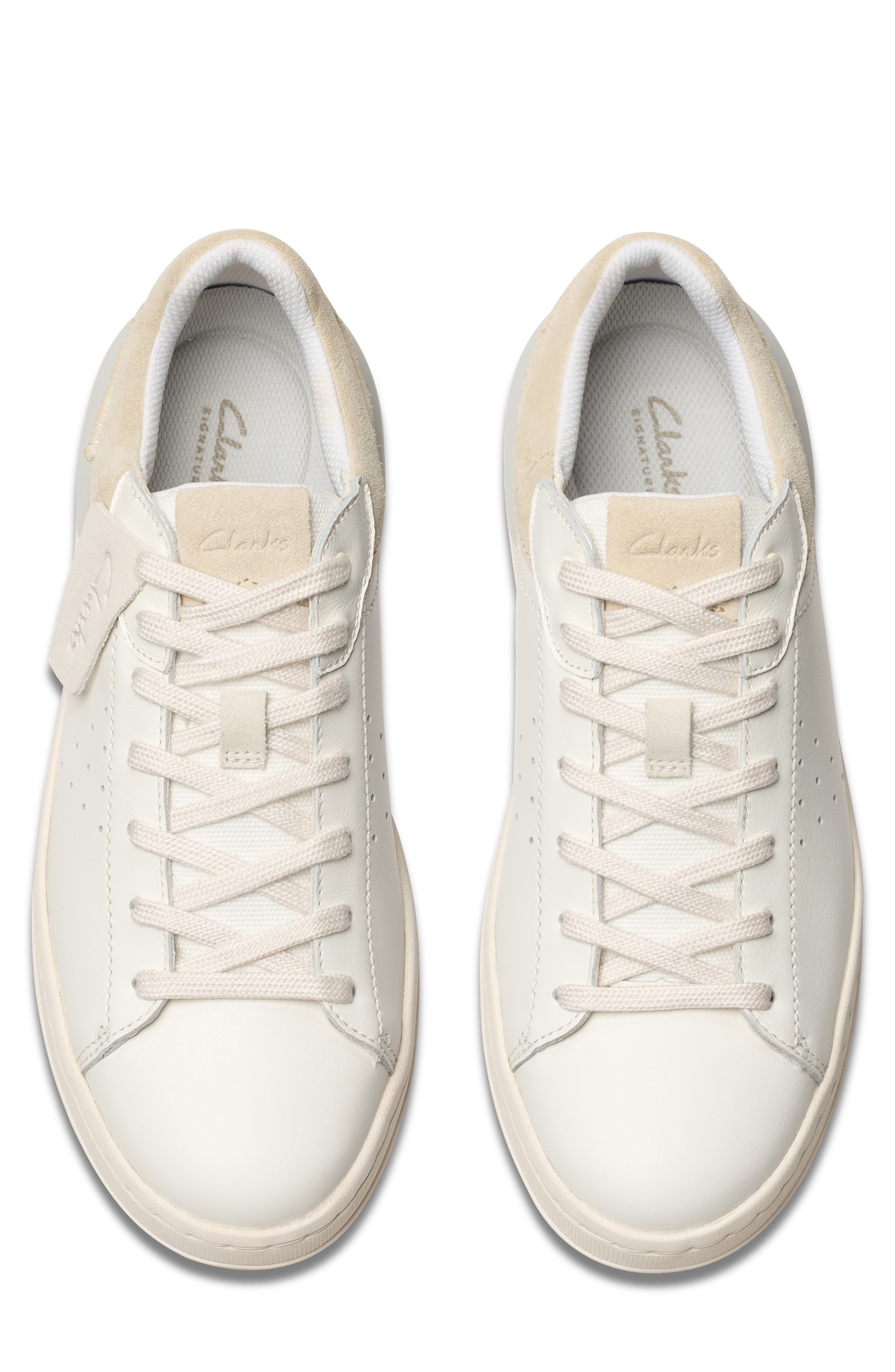 Courtlite2 Run Sneaker, Alternate, color, WHITE LEATHER