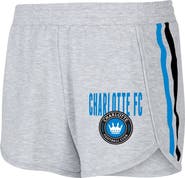 CONCEPTS SPORT Women's Concepts Sport Gray Charlotte FC Cedar Tri-Blend Shorts