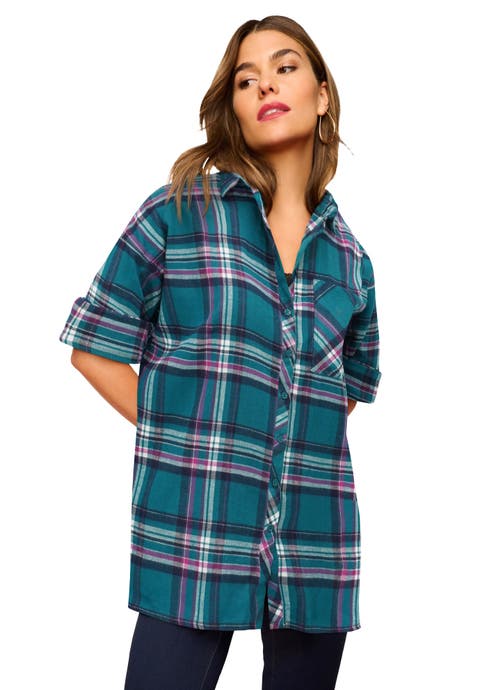 Plaid Flannel Tunic