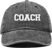 Dalix Coach Embroidered Sports Dad Cap
