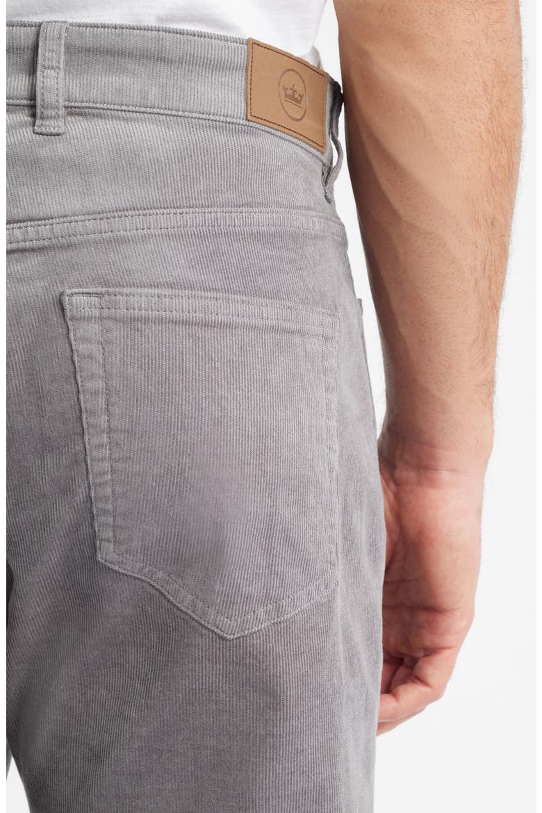 Superior Soft Corduroy 5-Pocket Pants, Alternate, color, OSLO GREY