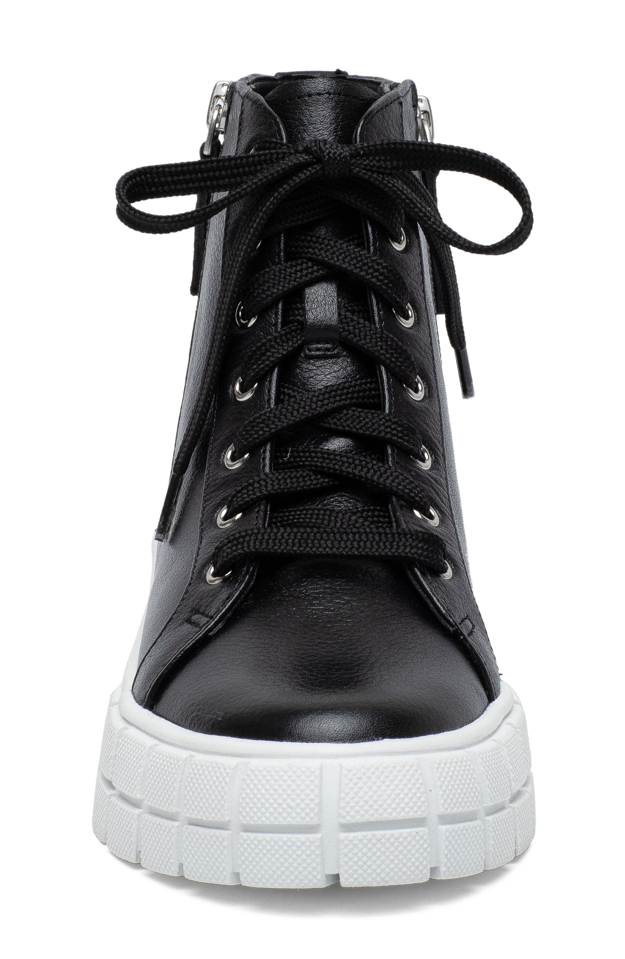 Linea Paolo Gio Sneaker, Alternate, color, Black