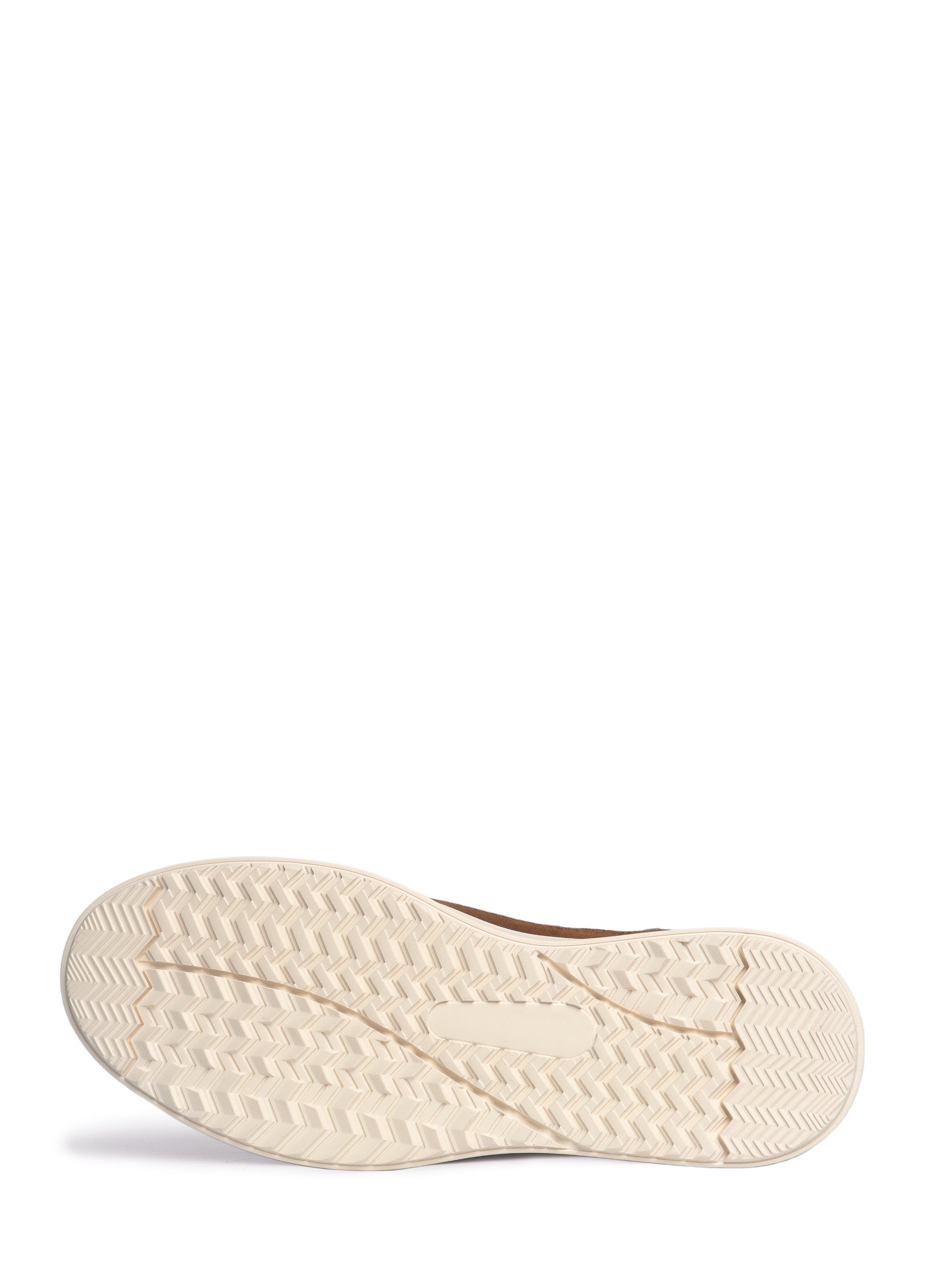Marc Joseph New York Catherine Street  Hands Free Technology Leather Sneaker, Alternate, color, Cognac Suede