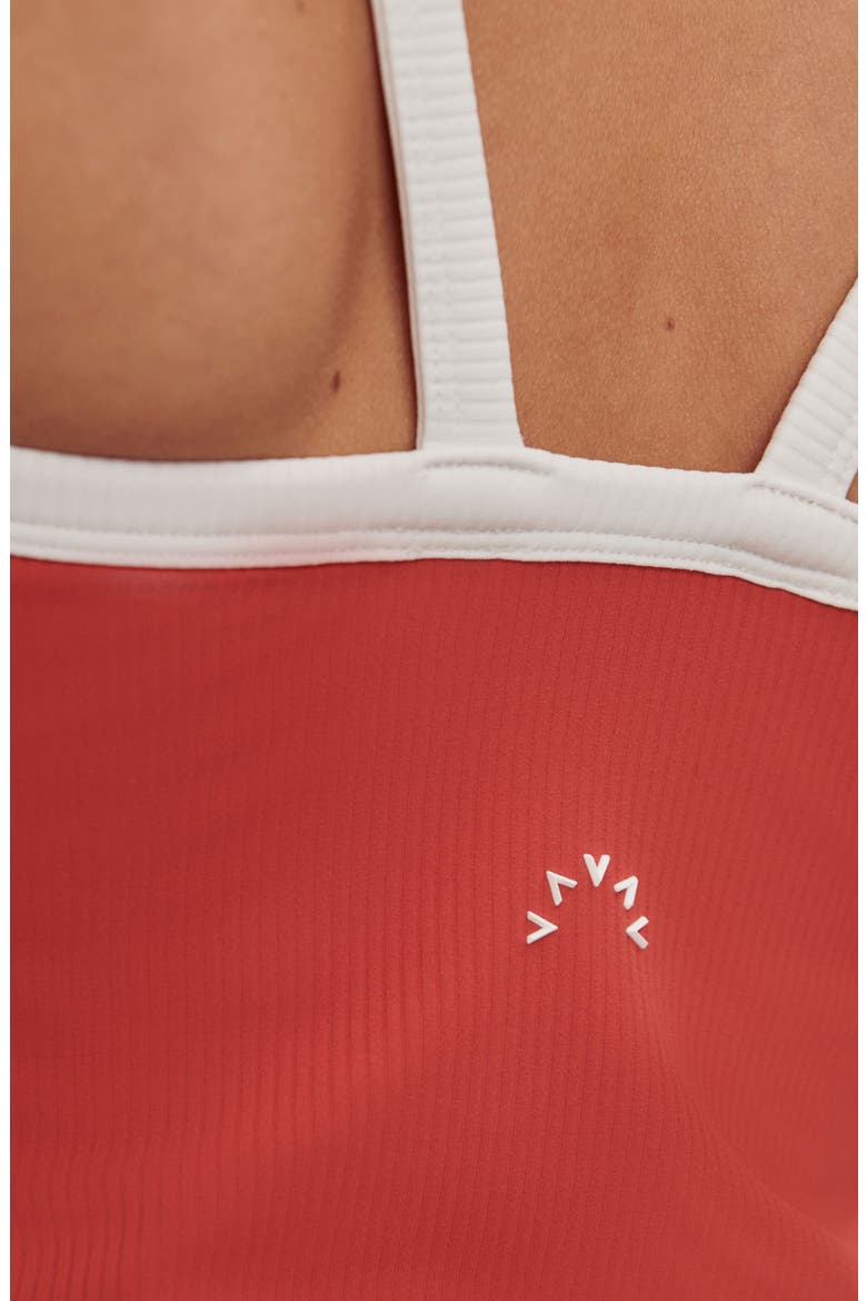 Theon Scoop Neck Performance Tank, Alternate, color, BAKED APPLE