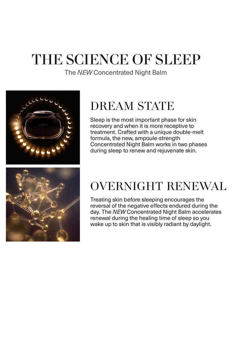 La Mer Genaissance de la Mer The Concentrated Night Balm Moisturizer, Alternate, color, 