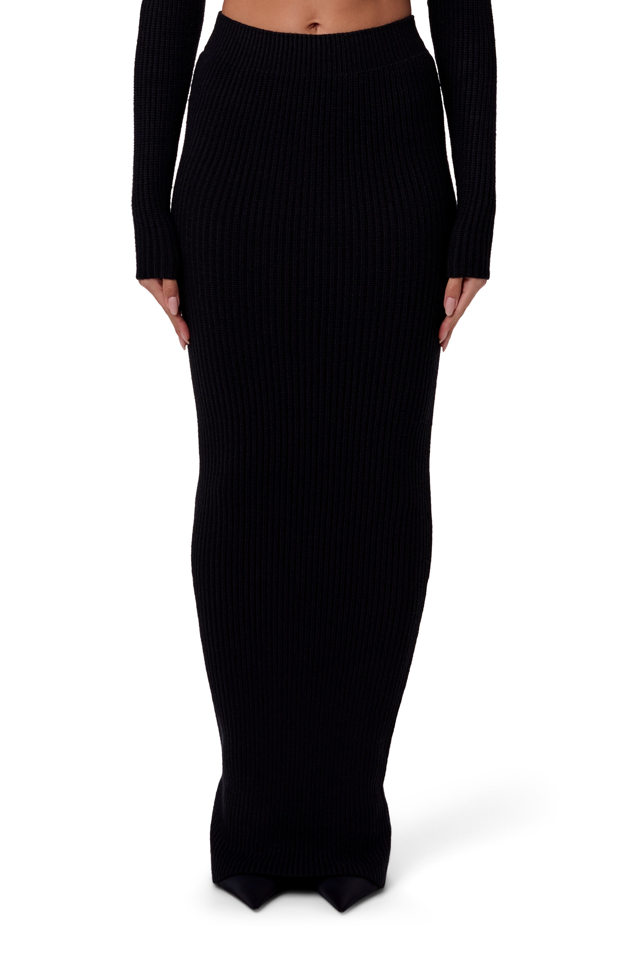 Knit Maxi Skirt