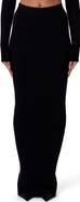 Naked Wardrobe Knit Maxi Skirt