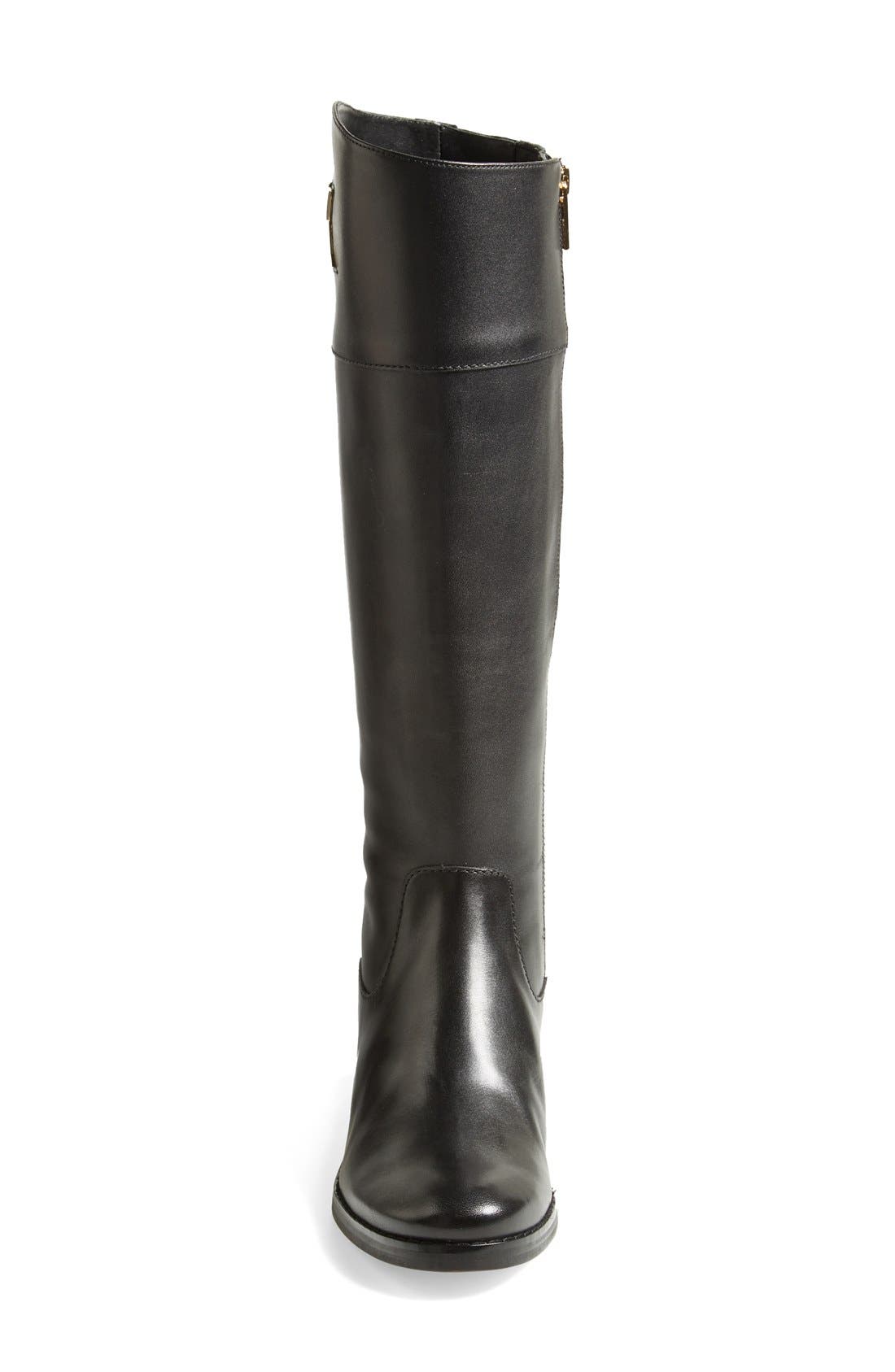 MICHAEL Michael Kors 'Hayley' Leather Boot, Alternate, color, 