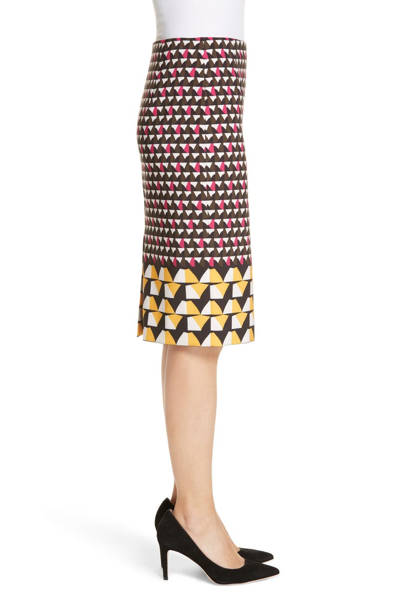 Vareika Anthracite Mélange Pencil Skirt, Alternate, color, MATCHED GRAPHICS