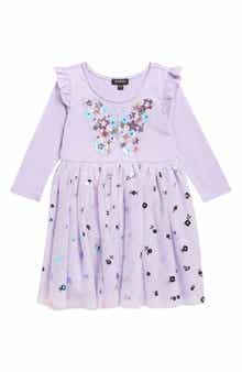 Kids' Sequin Butterfly Tutu Dress