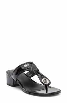 The Turnlock Heel T-Sandal