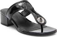 Marc Jacobs The Turnlock Heel T-Sandal