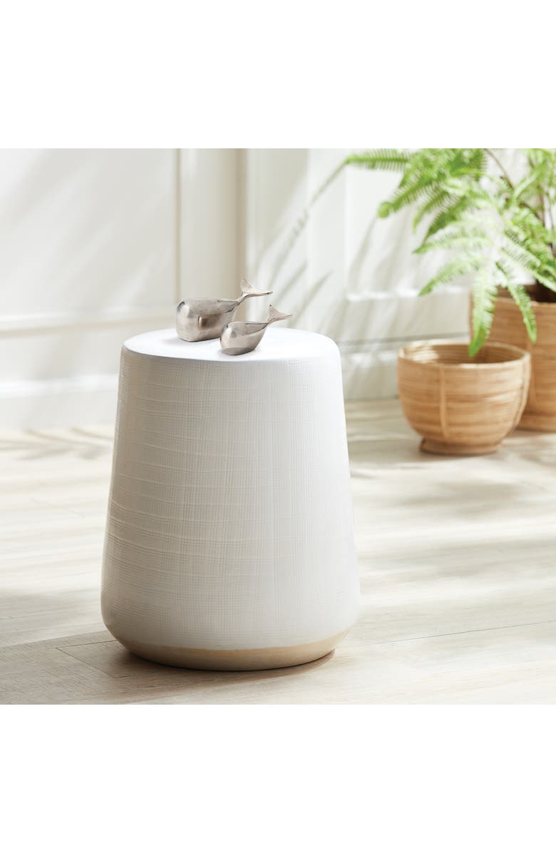 Napa Home & Garden Moby Whale Sculptures Set of 2, Alternate, color, Silver