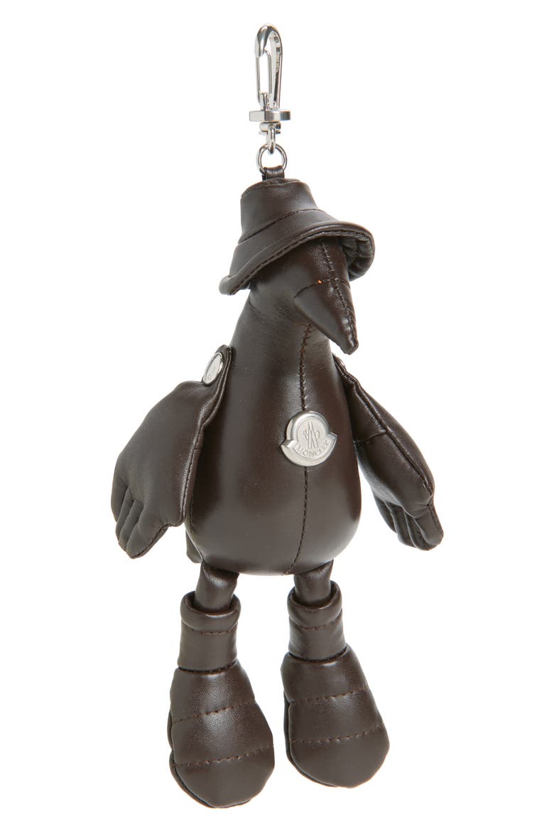 Monduck Bag Charm, Main, color, AUBERGINE