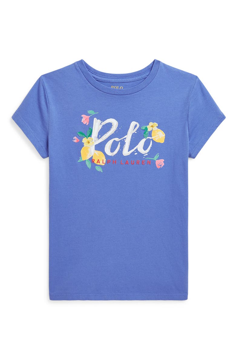 Polo Ralph Lauren Kids' Graphic T-Shirt, Main, color, 