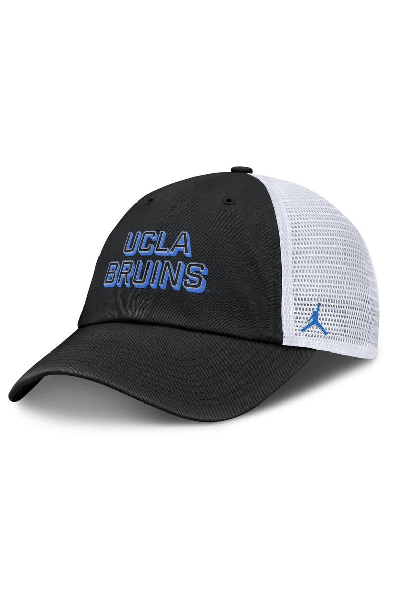 Jordan Brand Men's Jordan Brand Black UCLA Bruins 2025 Gameday On-Field Club Adjustable Trucker Hat, Main, color, Black
