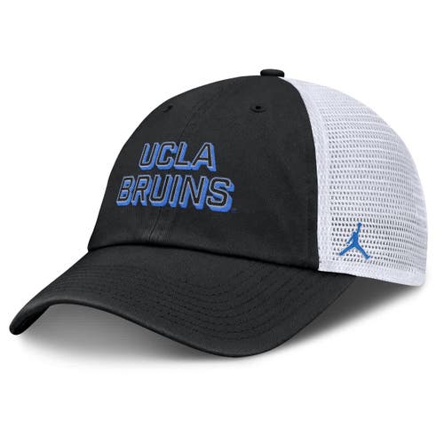 Jordan Brand Black Ucla Bruins 2025 Gameday On-field Club Adjustable Trucker Hat