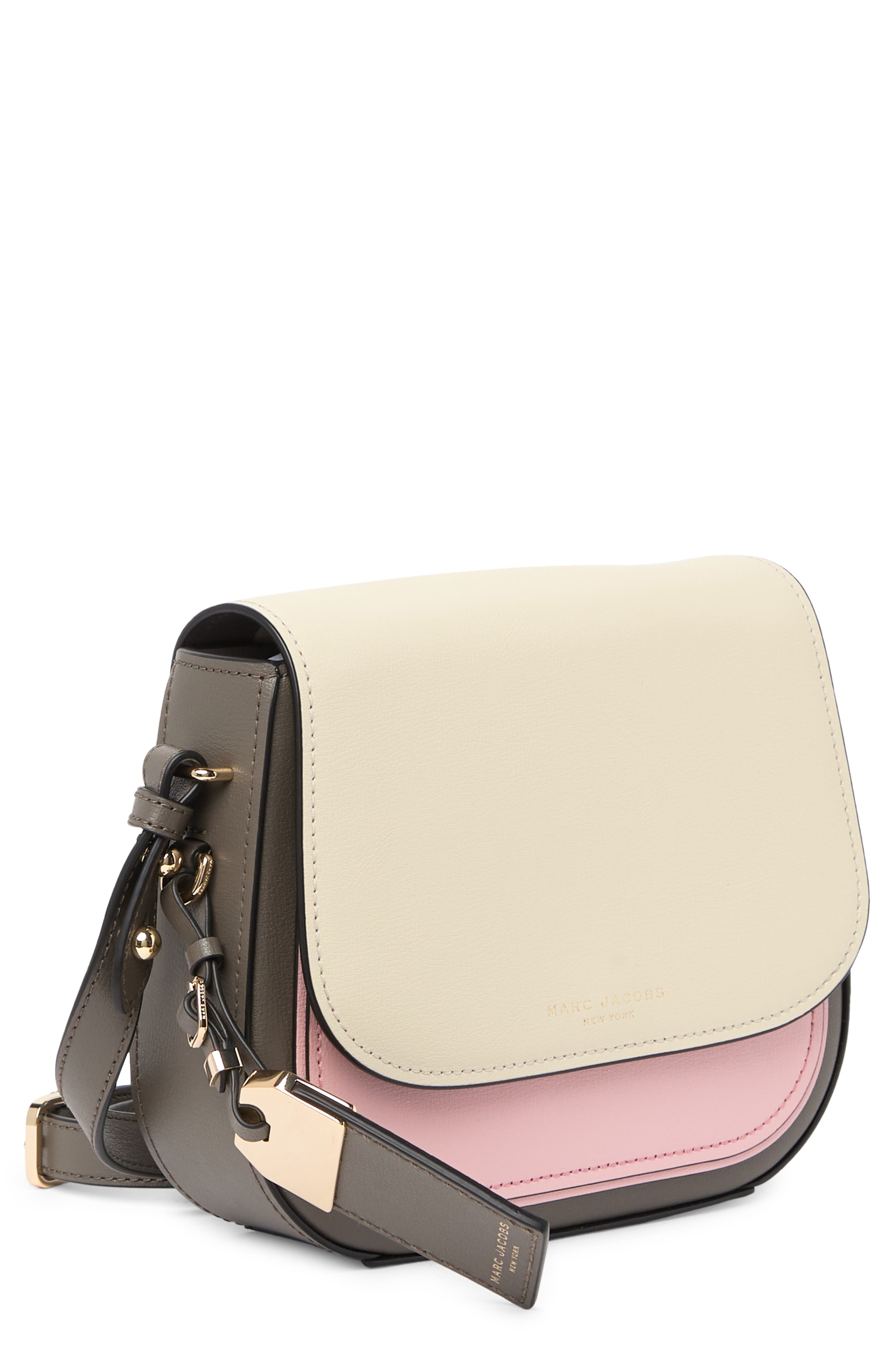 Marc Jacobs Mini Rider Leather Crossbody Bag, Alternate, color, 