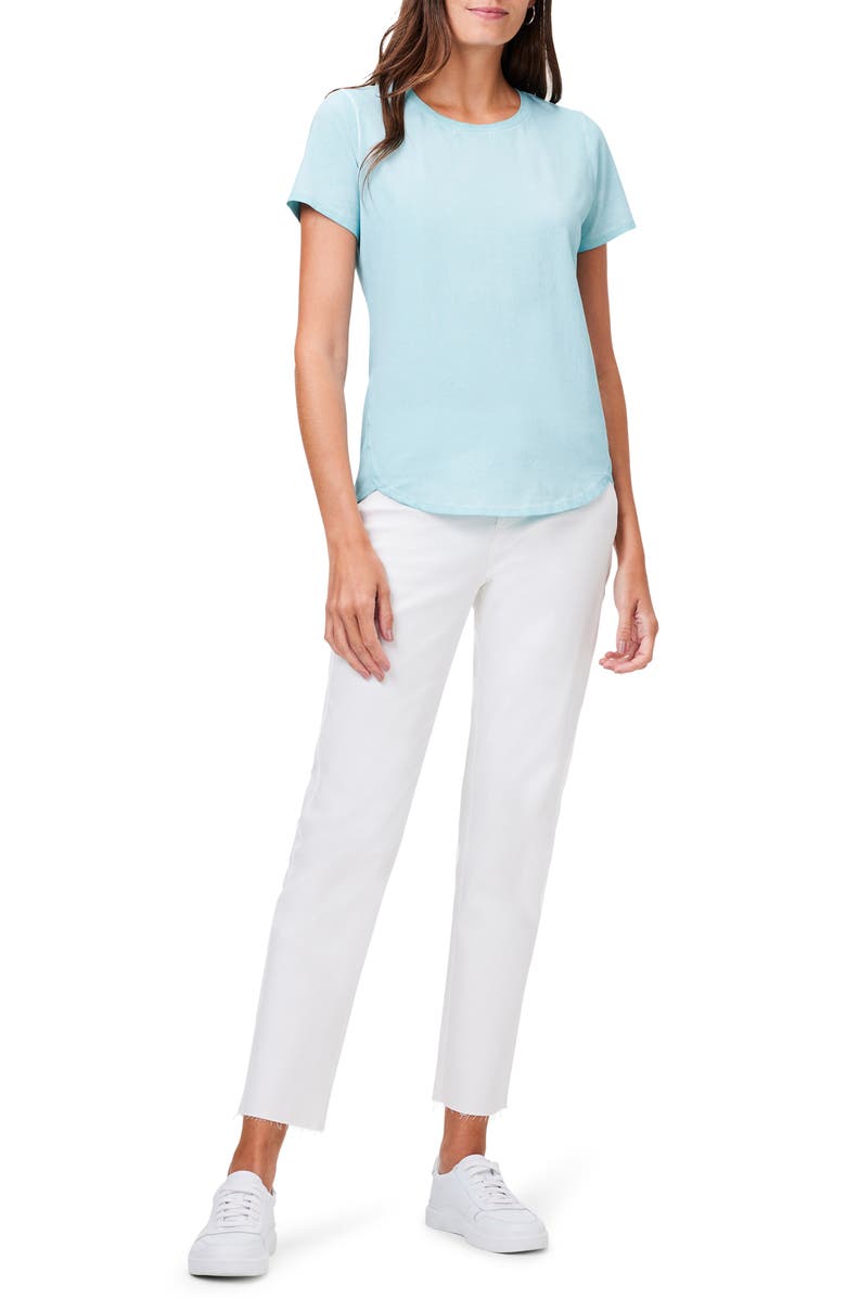 NZT by NIC+ZOE Stretch Cotton Shirttail T-Shirt, Alternate, color,