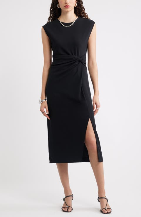 Twist Midi Dress