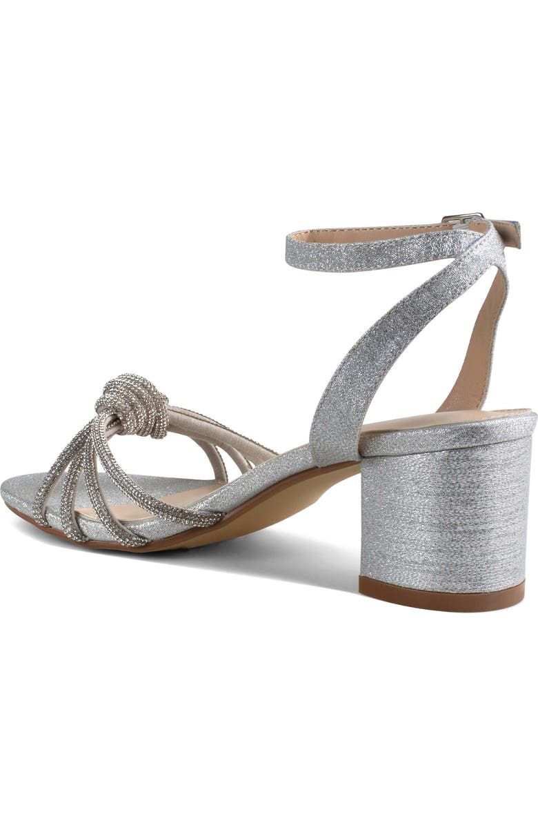 Touch Ups Libra Ankle Strap Sandal, Alternate, color, Silver