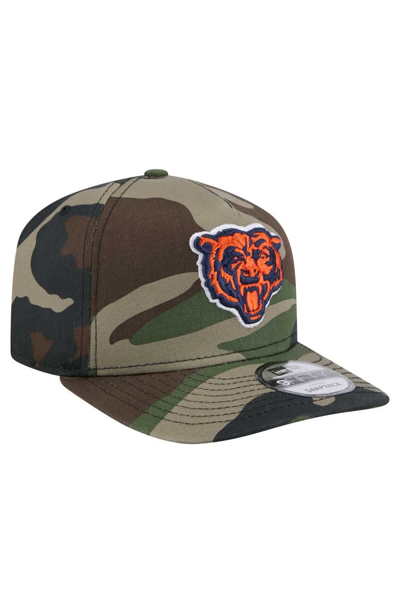 New Era Men's New Era Camo Chicago Bears Woodsy 9FIFTY Snapback Hat, Alternate, color, Camo