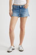 BP. Festival Fray Hem Denim Shorts