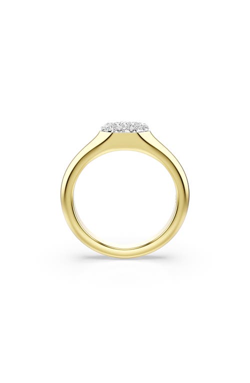 Swarovski Dextera Crystal Ring In Gold