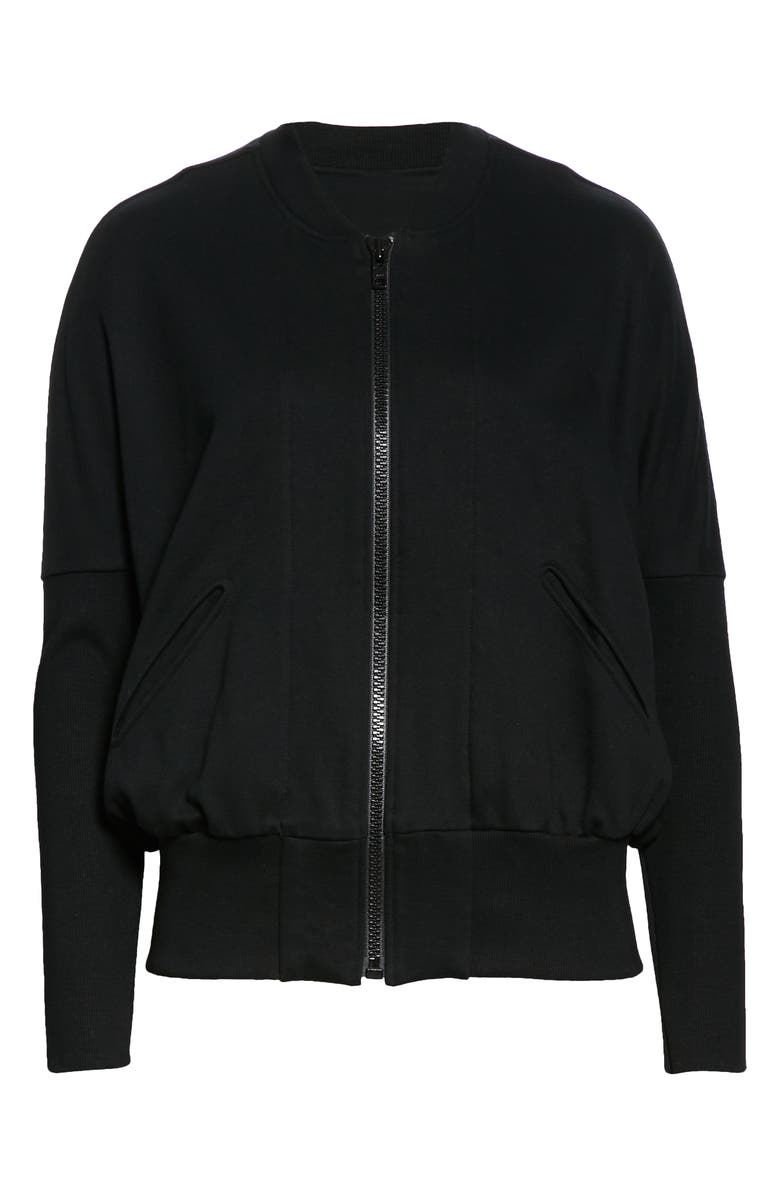 Zero + Maria Cornejo Koya Cotton Bomber Jacket, Alternate, color,