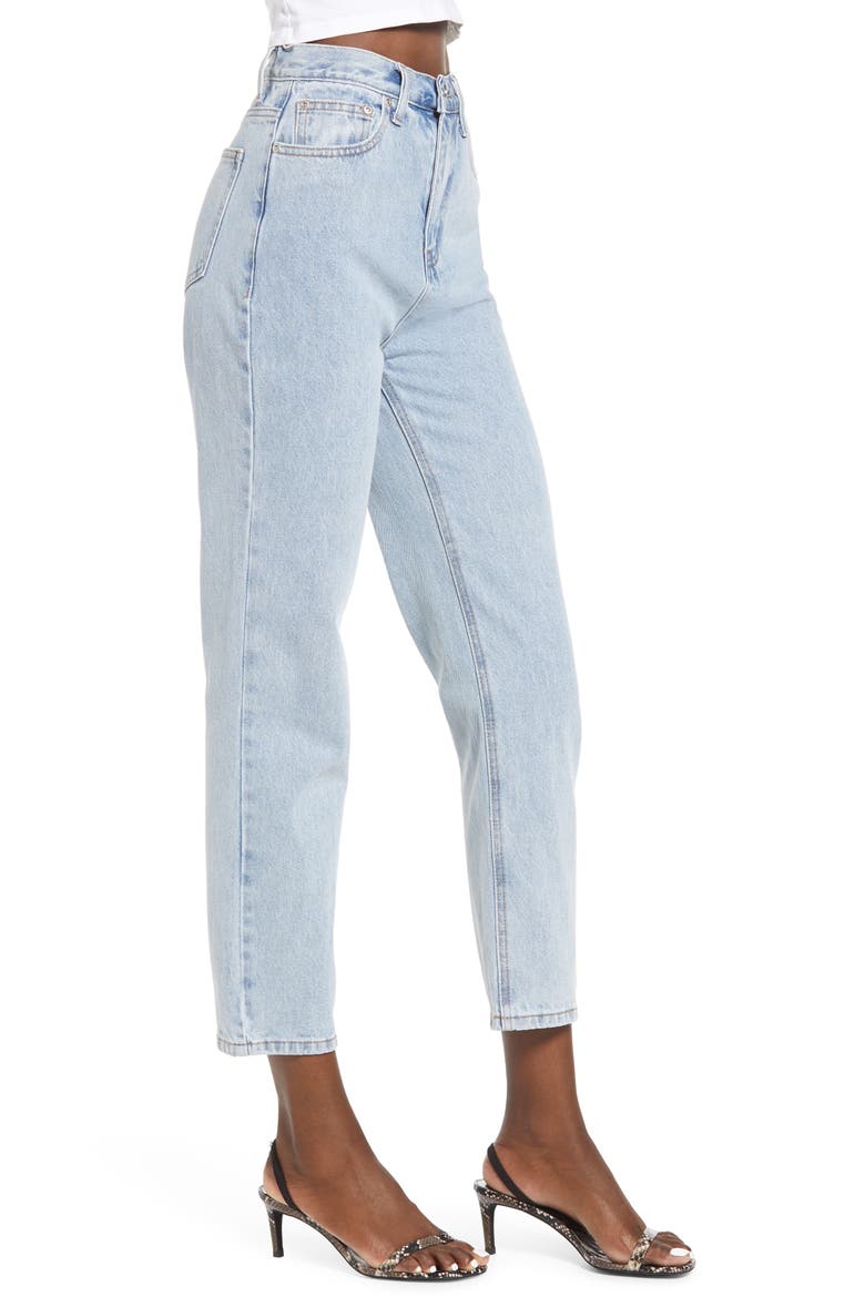 Ripped Slim Boyfriend Jeans, Alternate, color, DENIM