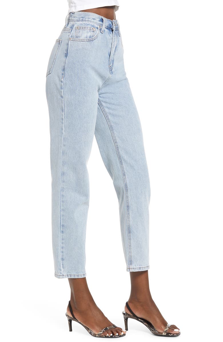 Endless Rose Ripped Slim Boyfriend Jeans, Alternate, color,