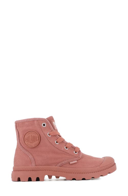 Palladium Pampa Hi Bootie In Red