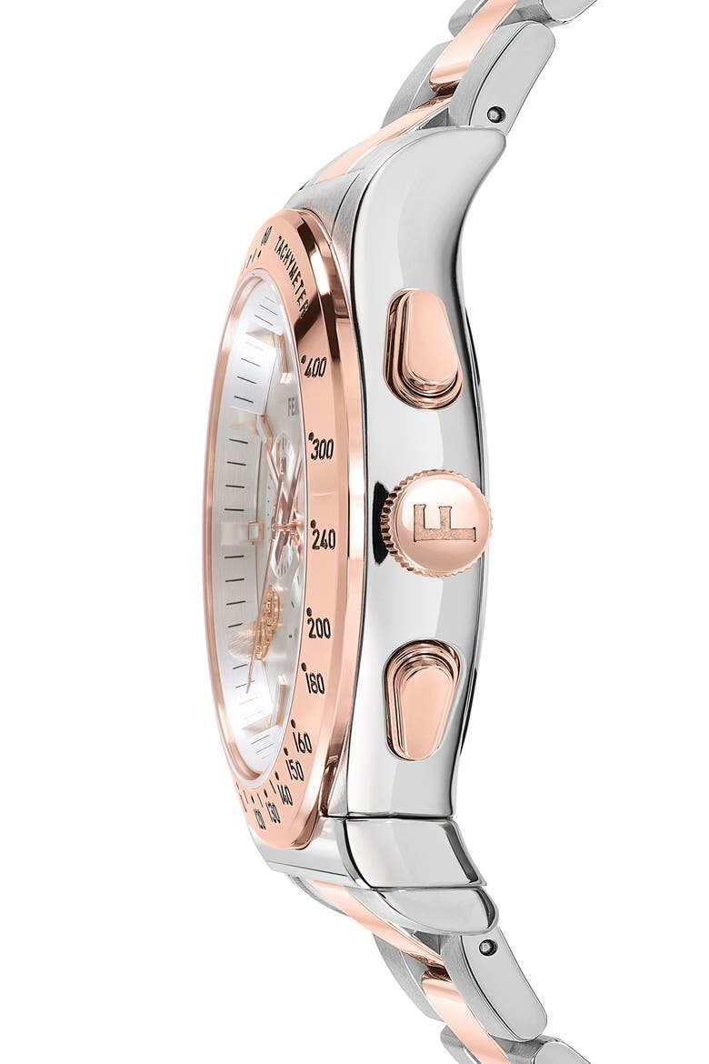 1927 Chronograph Bracelet Watch, 42mm, Alternate, color, TWO TONE