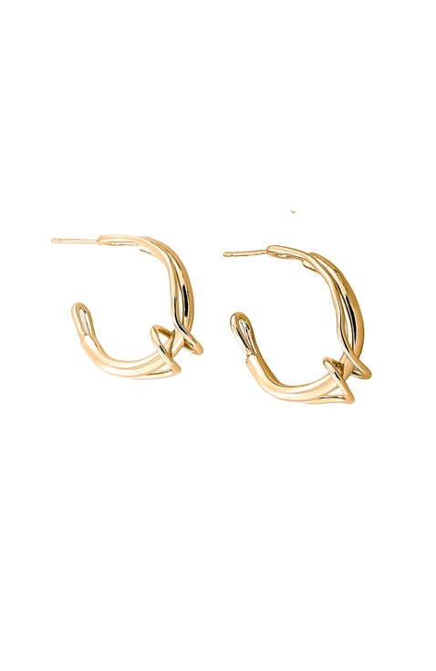 Claudette hoops earrings