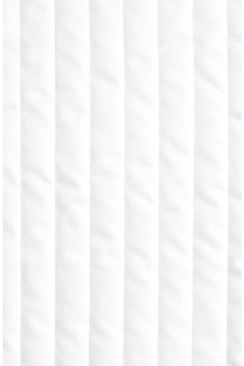 Sienna 300 Thread Count Quilted Sham, Alternate, color, WHITE