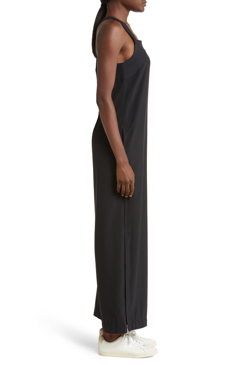 Zella Getaway Relaxed Sleeveless Wide Leg Jumpsuit, Alternate, color,